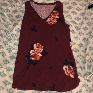 Floral 24/7 tank top